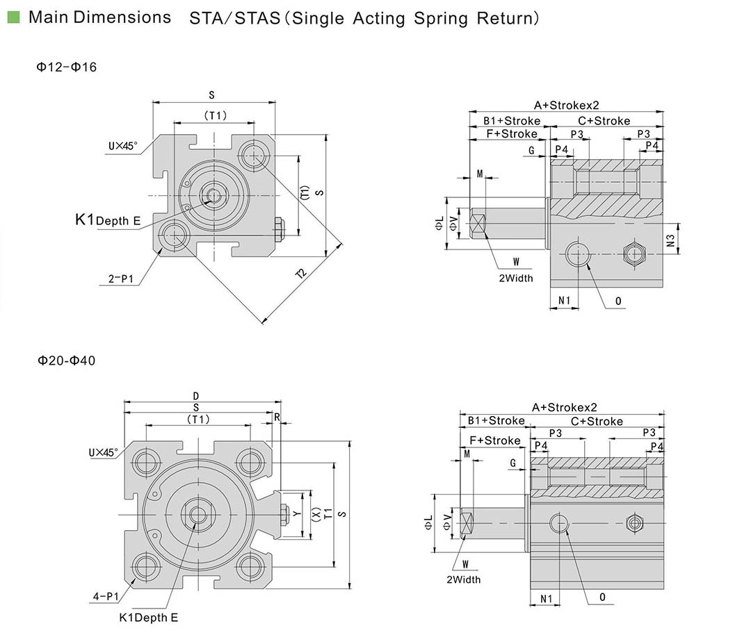 AIRTAC SDA-Zylinder